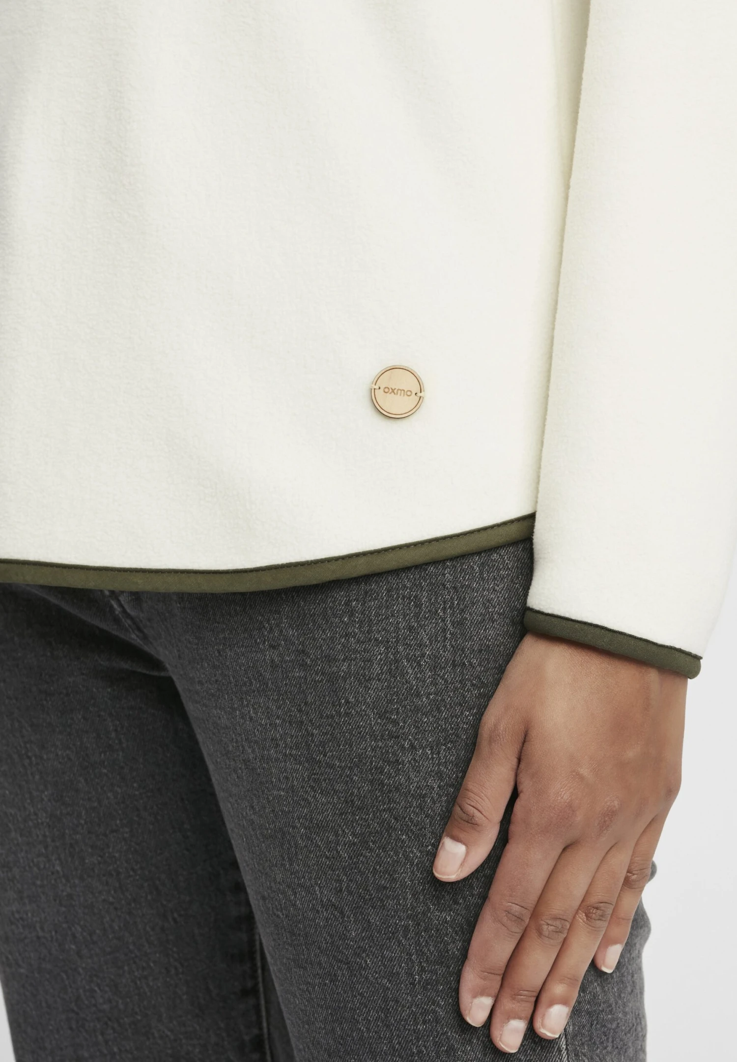 OXMO Oxmalita - Forro Polar - Off White 5 OXMO Oxmalita - Forro Polar - Off White - Imagen 5