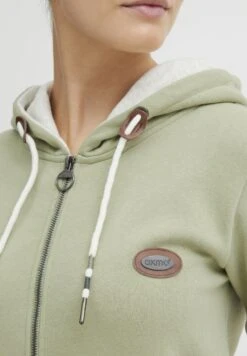 OXMO Kate - Sudadera Con Cremallera - Seagrass -Oxmo f2b5dbdeab7344ceafb93e305c63c661