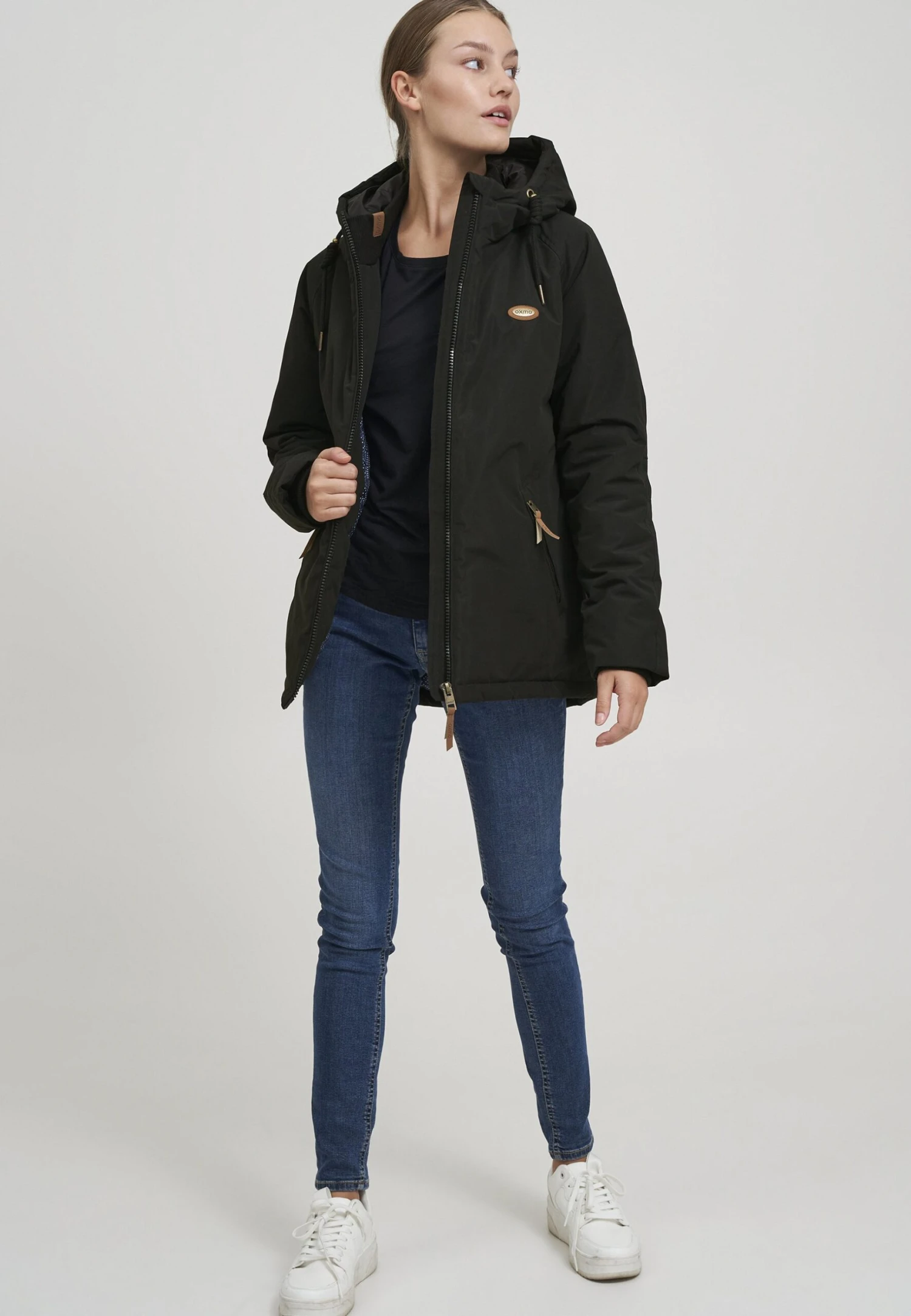 OXMO Oxtekla - Chaqueta De Entretiempo - Black 2 OXMO Oxtekla - Chaqueta De Entretiempo - Black - Imagen 2