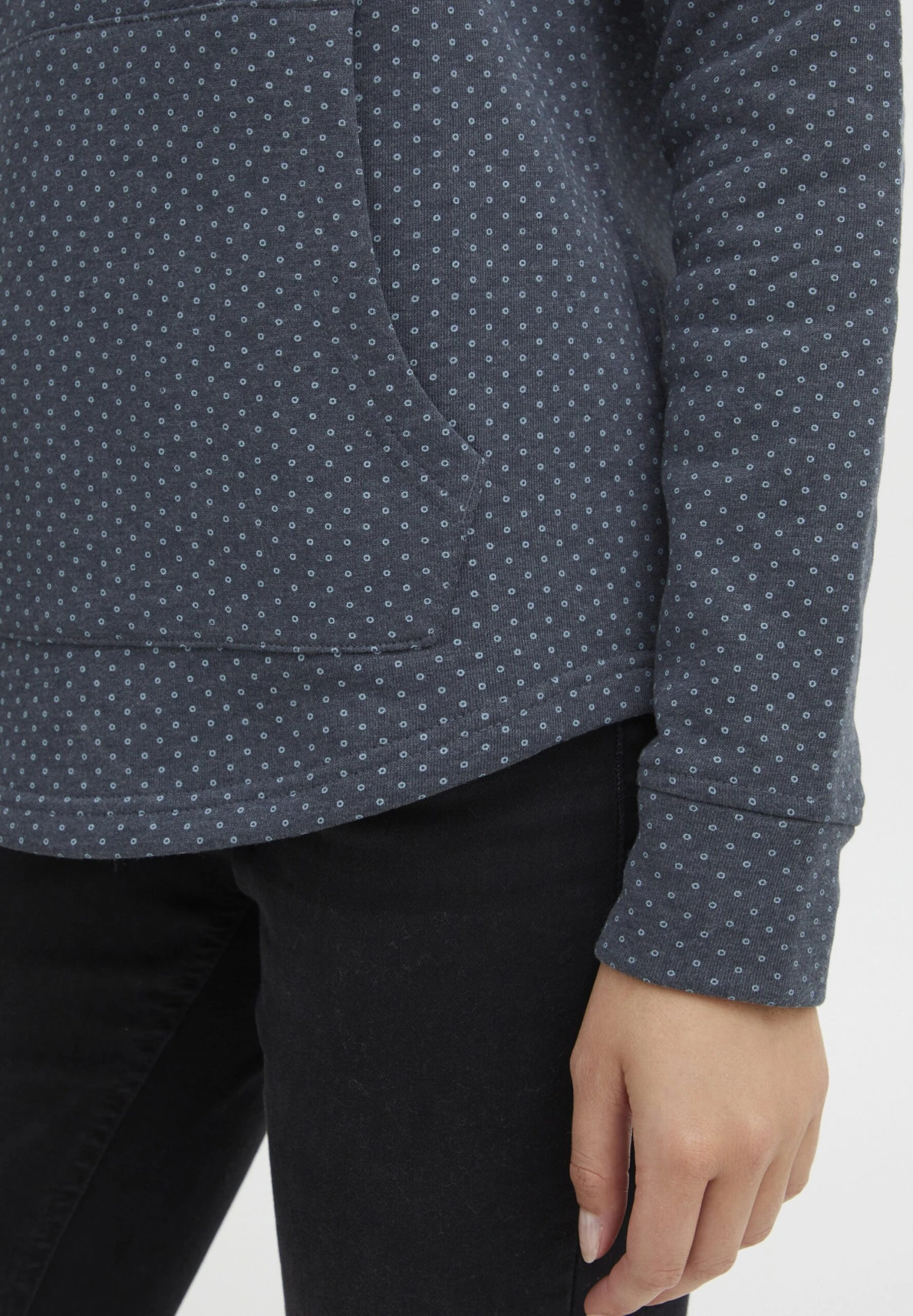 OXMO Oxamina - Jersey Con Capucha - Insignia Blue Melange 5 OXMO Oxamina - Jersey Con Capucha - Insignia Blue Melange - Imagen 5