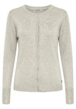 OXMO Chaqueta De Punto - Oyster Grey Melange 11 OXMO Chaqueta De Punto - Oyster Grey Melange -Oxmo f7ff0cb7b6ec4ef480b844603da4e4b1