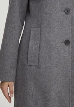 OXMO Oxvalerine - Abrigo Clásico - Medium Grey Melange 10 OXMO Oxvalerine - Abrigo Clásico - Medium Grey Melange -Oxmo f8c740b857074cbf9627237170f88e36