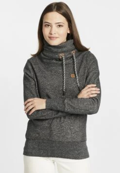 OXMO Oxcecilia - Jersey Con Capucha - Black