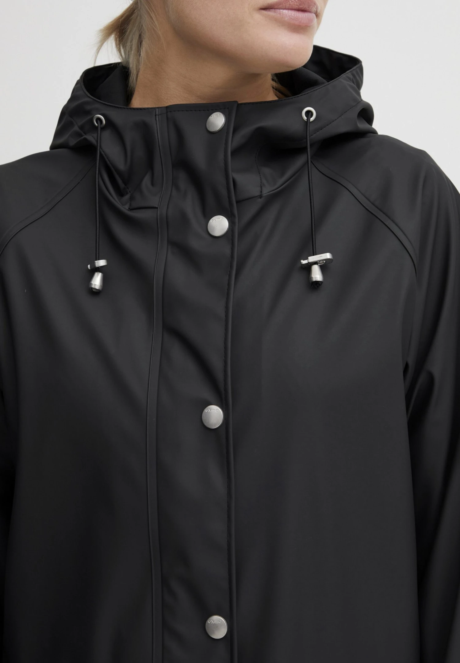 OXMO Oxtanne - Parka - Black 4 OXMO Oxtanne - Parka - Black - Imagen 4