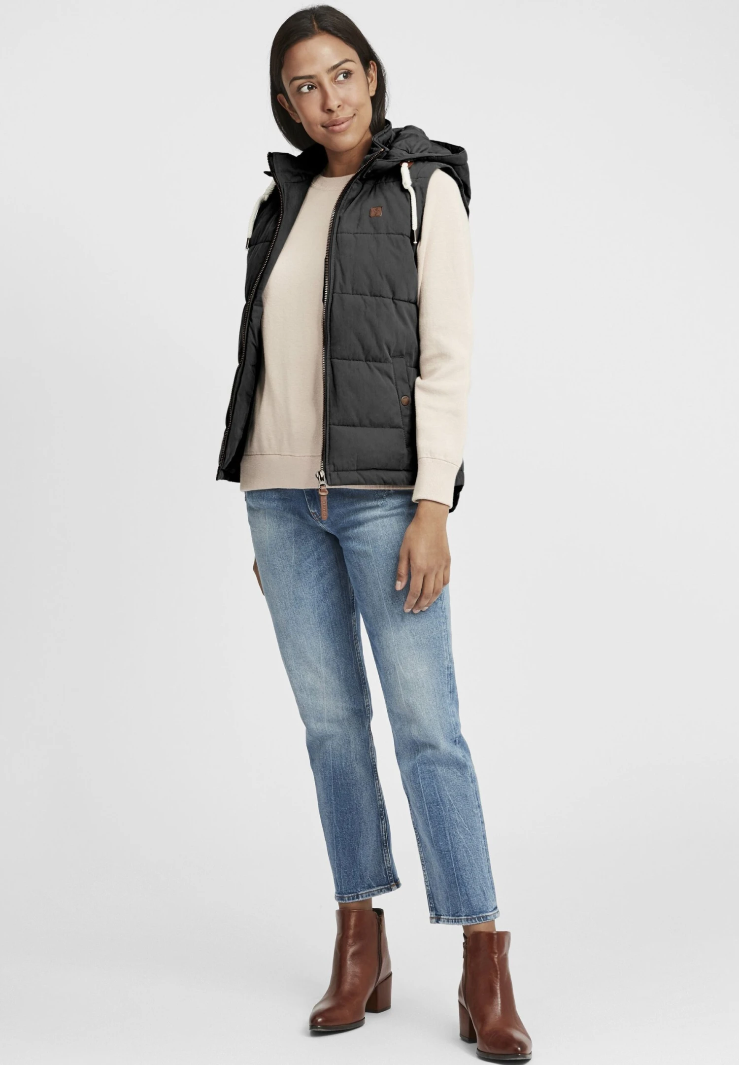 OXMO Oxlew - Chaleco - Black 2 OXMO Oxlew - Chaleco - Black - Imagen 2