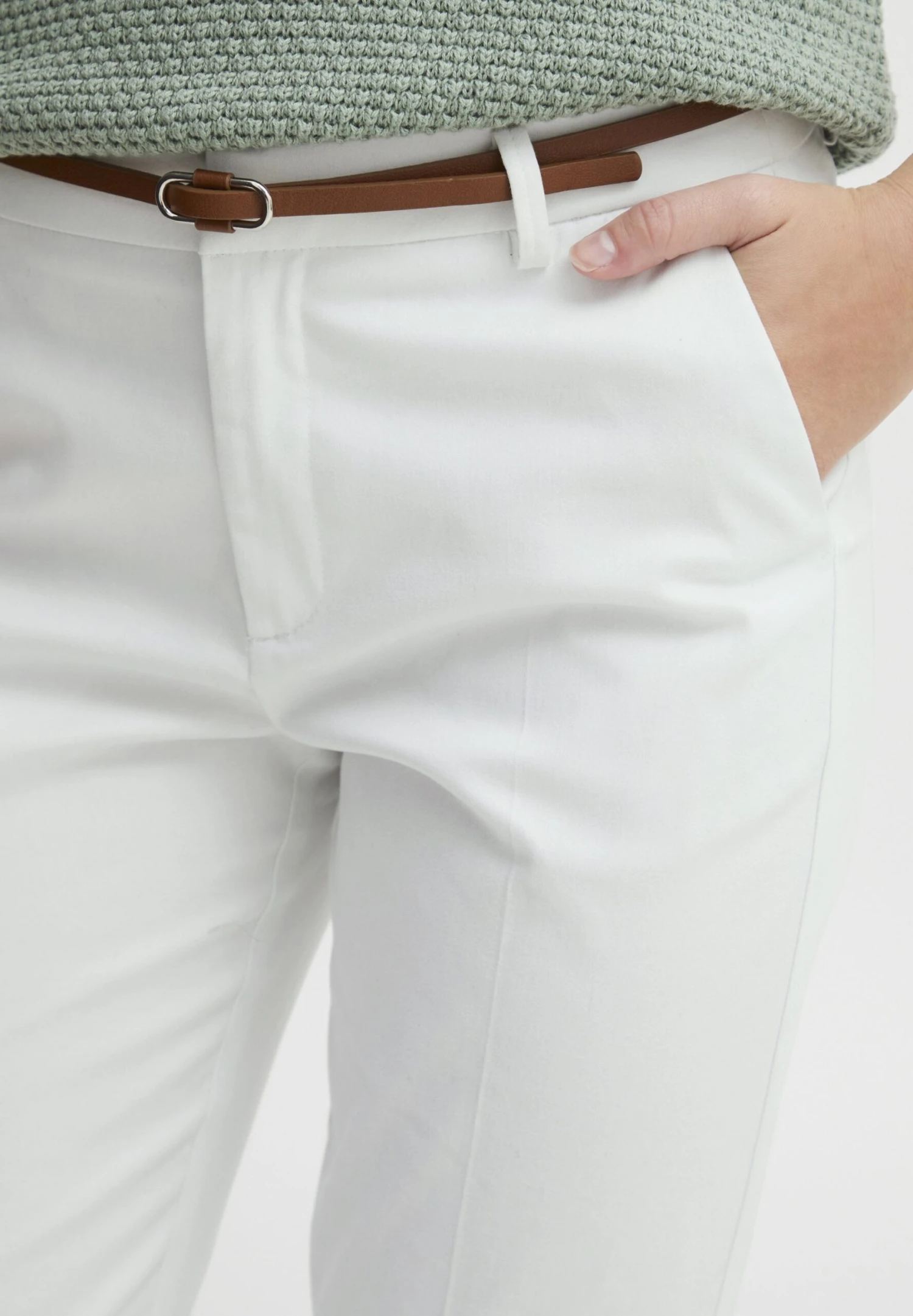 OXMO Oxdaisy Pa - Pantalones - Off White 4 OXMO Oxdaisy Pa - Pantalones - Off White - Imagen 4